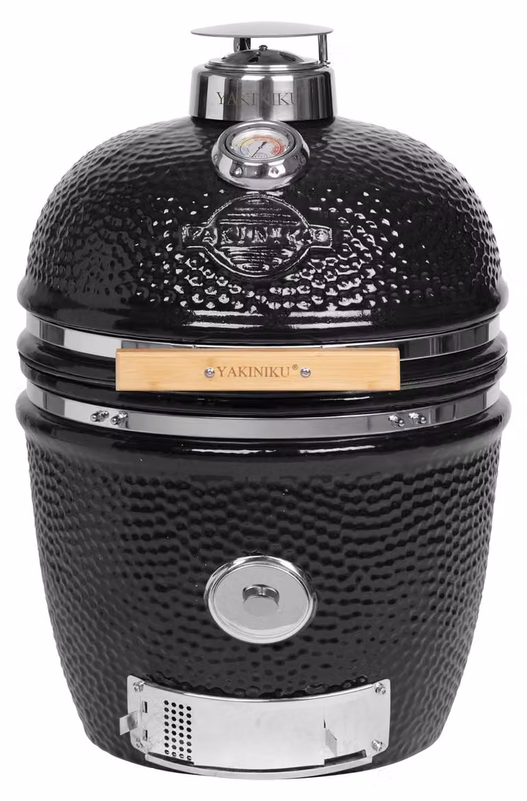 Barbecue Kamado in Vetroceramica - Taglia media (16 pollici) - Griglia a carbone