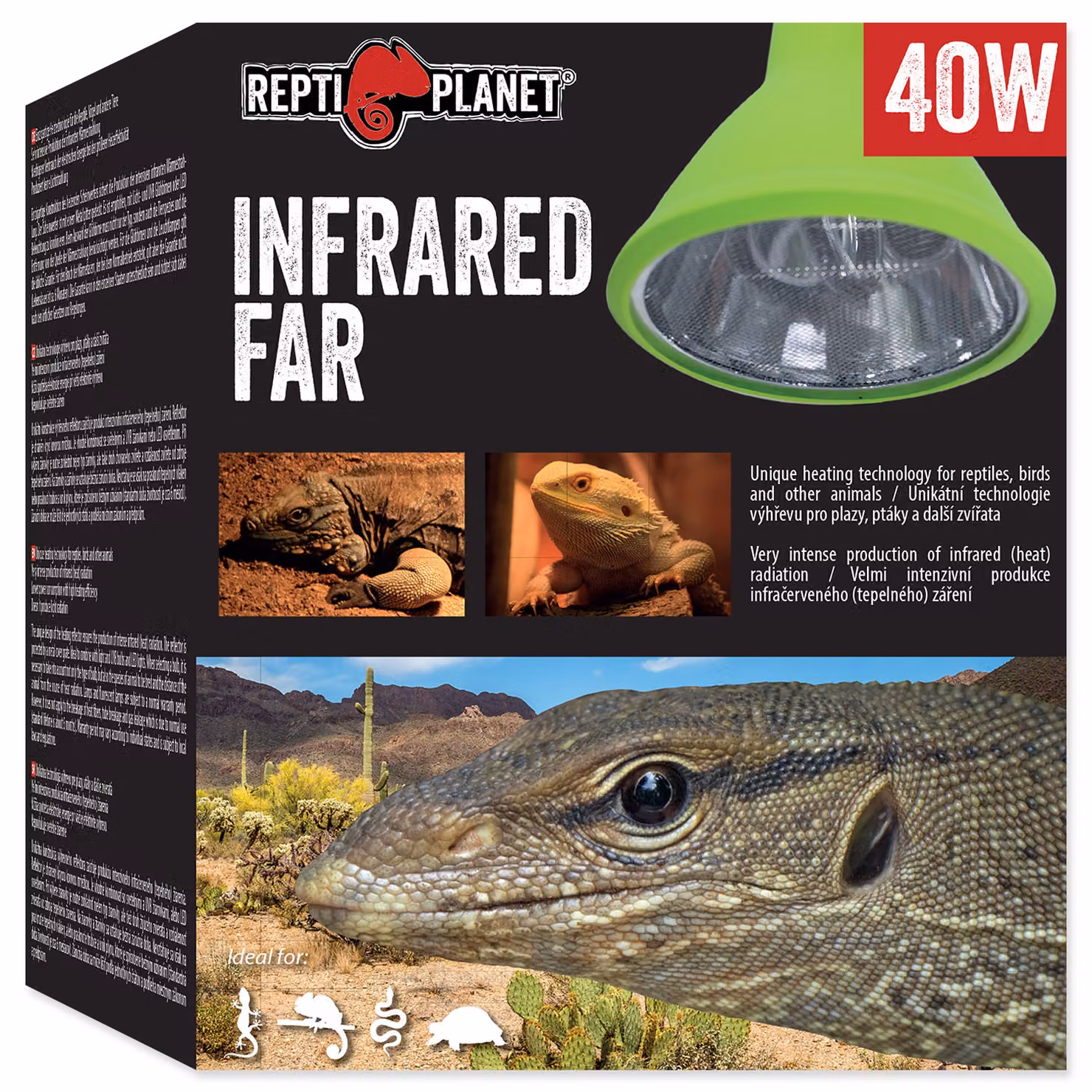 Žiarovka Repti Planet Calore a infrarossi lontani 40 W