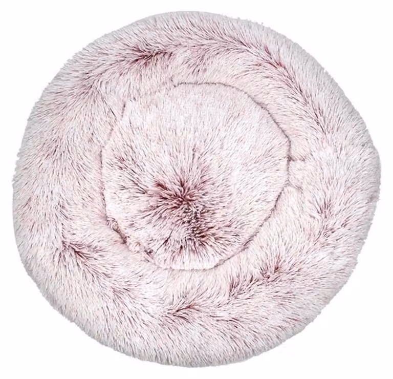 Cuccia per cani, cuccia per gatti, morbida, rotonda, 80 cm, rosa