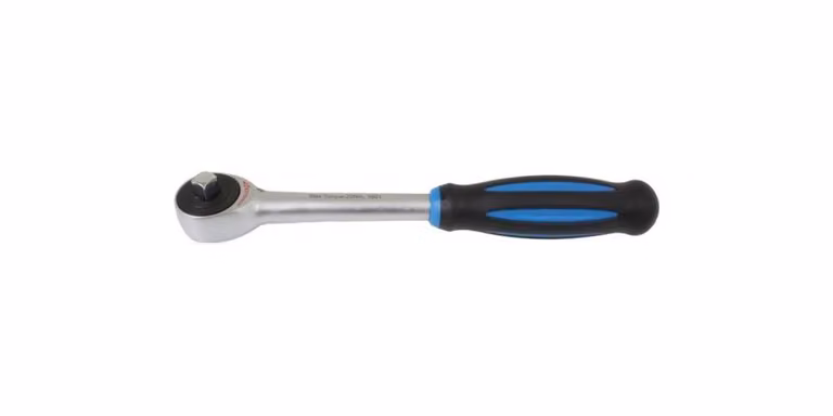 Chiave a cricchetto con attacco quadrato passante da 1/2" a 72 denti, professionale Asta A-KH6212 06664