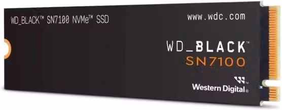 SSD Western Digital SN7100 M.2 NVMe PCIe Gen4 Black 2TB WDS200T4X0E