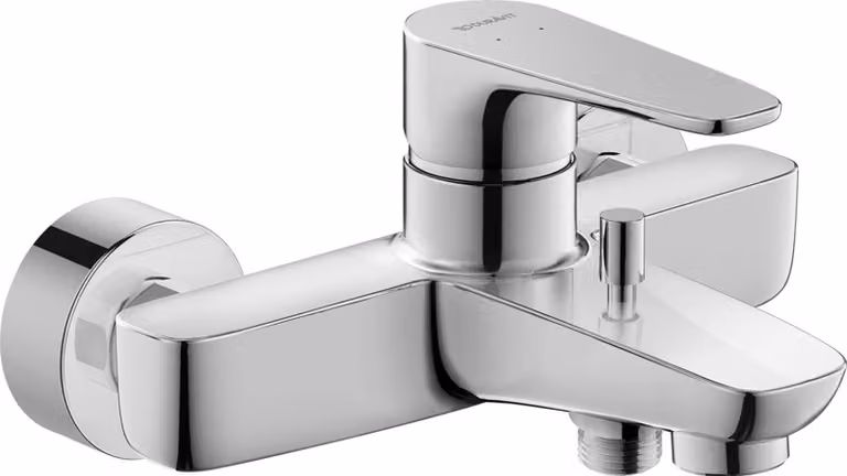 Miscelatore monocomando da appoggio, 2 uscite, cromo, Vetroceramica
