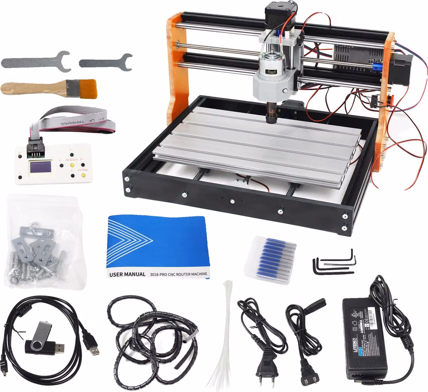 Macchina CNC, doppia funzionalità, alta precisione, con impugnatura offline