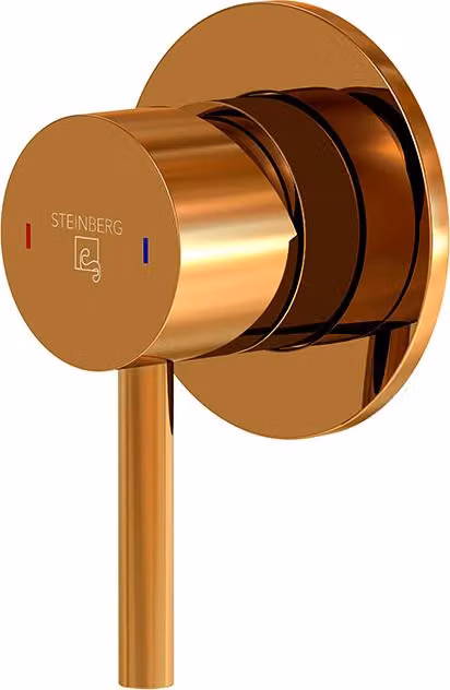 Steinberg Série 100 Mitigeur bain/douche, mitigeur monocommande, encastré, 1 consommateur, 1002250RG, 1002250RG