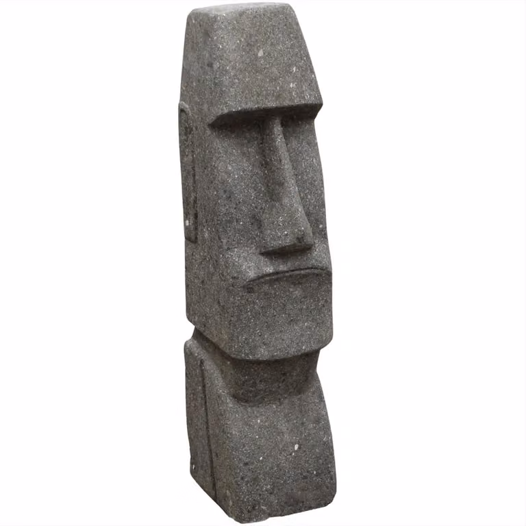 Moai Figur Hisar 20 x 17 x 80 cm