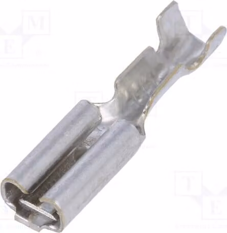20 connettori: piatti, 0,8 mm di spessore, 2,8 mm di larghezza, per cavi da 0,2 a 0,5 mm², femmina, non isolati, isolati (no), connettore