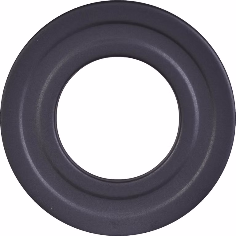 Rosone per tubo di stufa a pellet, in acciaio da 1,2 mm di spessore, diametro 80 mm, colore nero
