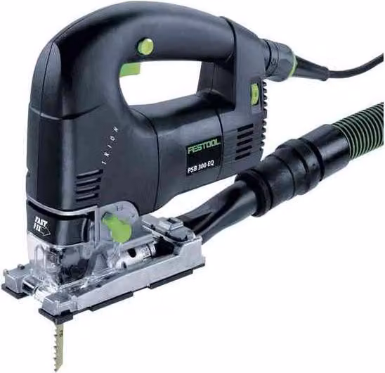 Festool PSB 300 EQ-Plus TRION Seghetto alternativo ( 561453 ) 720 W 120 mm nel Systainer + 2 lame + protezione anti-scheggiatura
