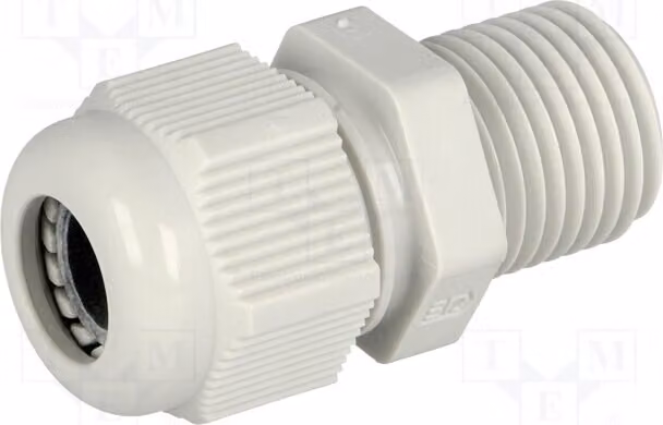 5 pressacavi con filettatura prolungata IP68 GPA M16-L n M16 1,5