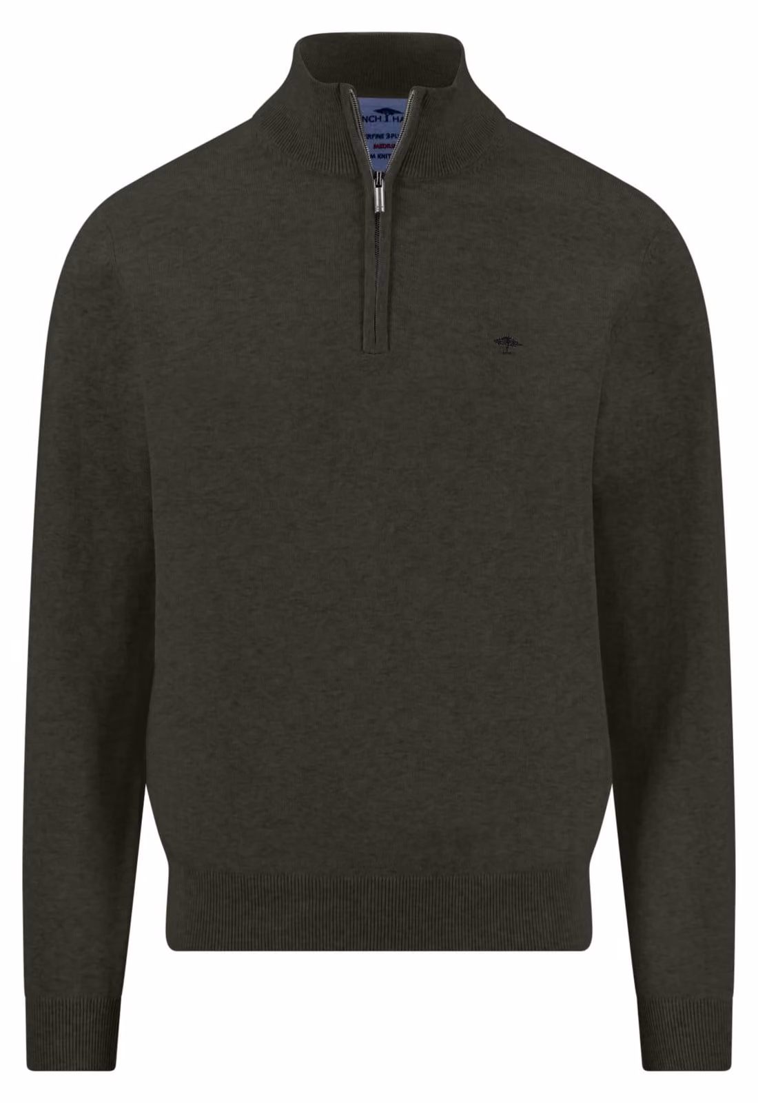 FYNCH-HATTON Troyer-Zip, Superfin 749, cipresso XXL