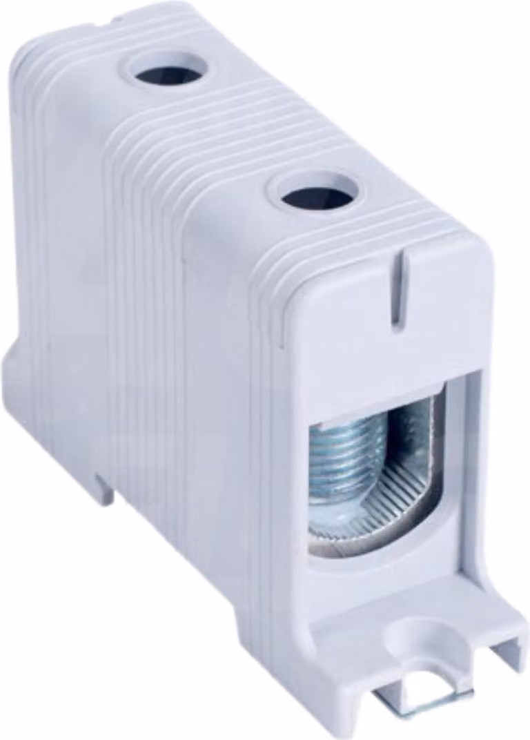 Connettore compatto per guida grigia 1x 95 mm2 245A rame alluminio FLEAL-95/1