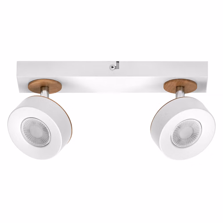 LEDVANCE DECOR SPOT PLUTO, 9,6W, 615lm, bianco, faretto, teste regolabili, versatile, faretto per interni, colore della luce bianco caldo, ottica di alta qualità, facile installazione