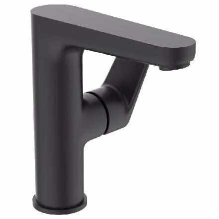 Ideal Standard Cerafine O, miscelatore per lavabo senza scarico, sporgenza 136mm BC555XG Nero