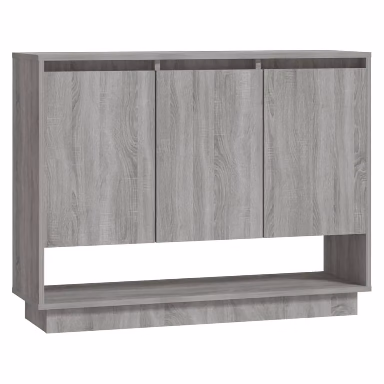Credenza Grigio Sonoma 97x31x75 cm in Truciolato