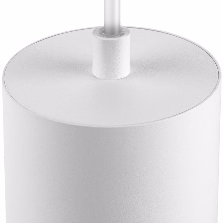 SLV Lampada a sospensione Asto Tube GU10 con sistema binario monofase, bianca Tube, dimmerabile, Bianco / Opale, Soggiorno / Sala da pranzo, Alluminio, Moderno