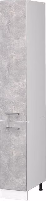 Armadio da farmacia R-Line Calcestruzzo/Bianco 30 cm Vicco