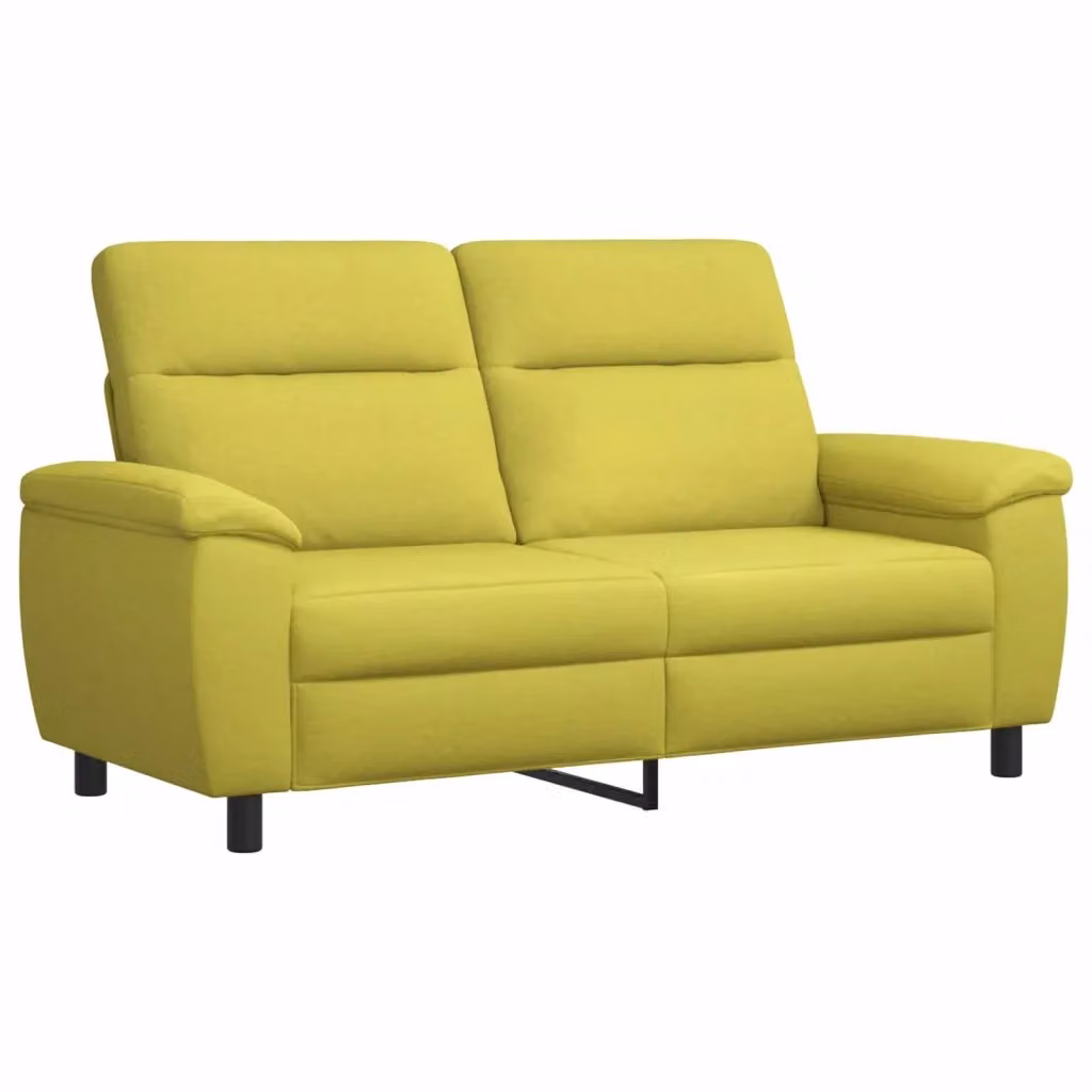 Divano moderno vidaXL in tessuto verde con struttura in metallo L: 178 cm, P: 90 cm, H: 95 cm – 2