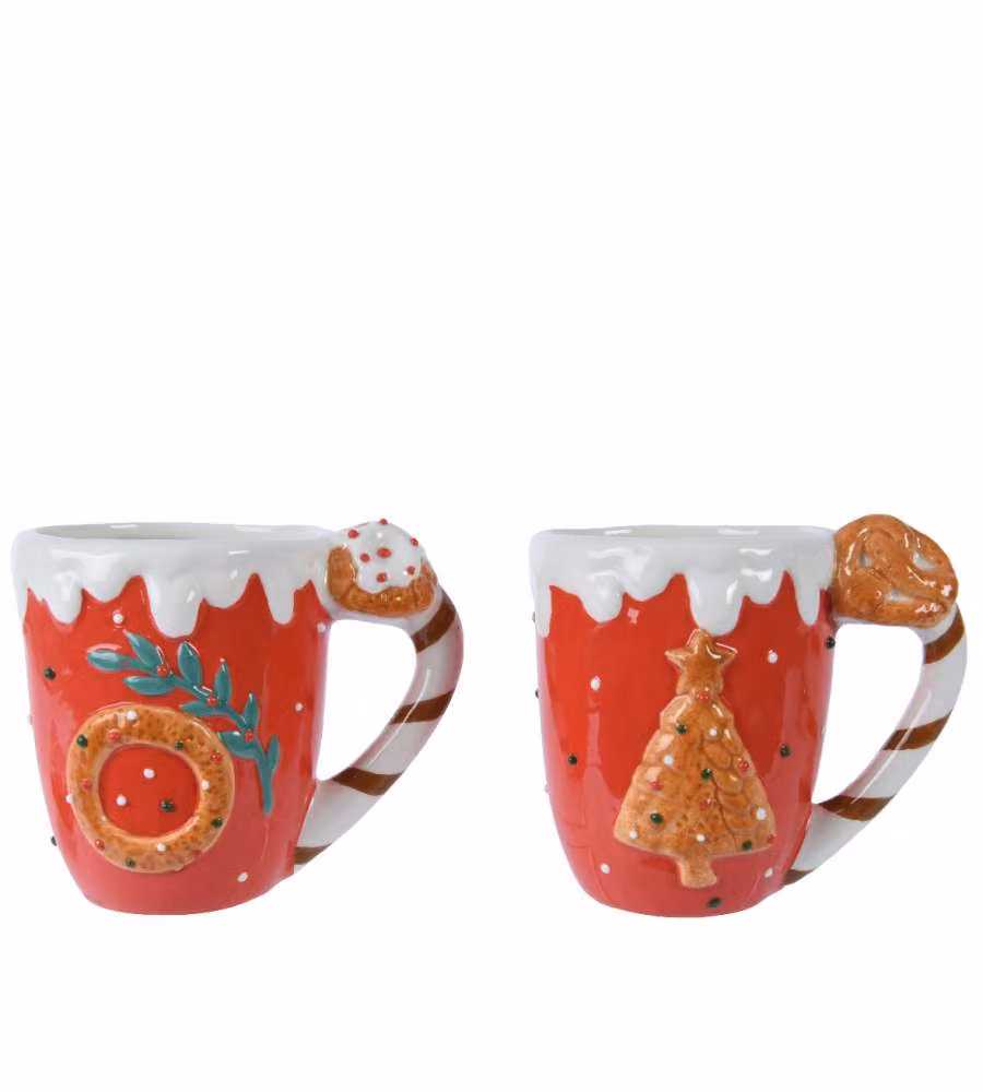 Mug Natalizia Donut e Pretzel