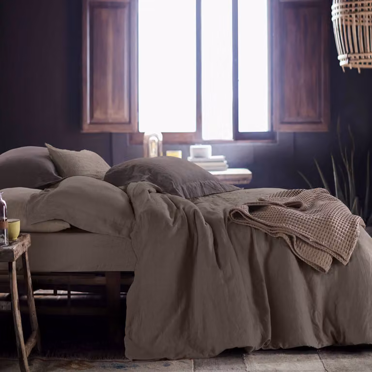 Copripiumino WASHED LINEN Orizzonte 255x205 cm