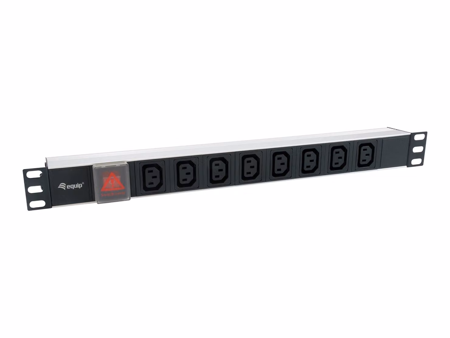 Equip 333310 Equip Steckdosenleiste 19"(1HE)8fach IEC320C14,1,8m Kabel,si