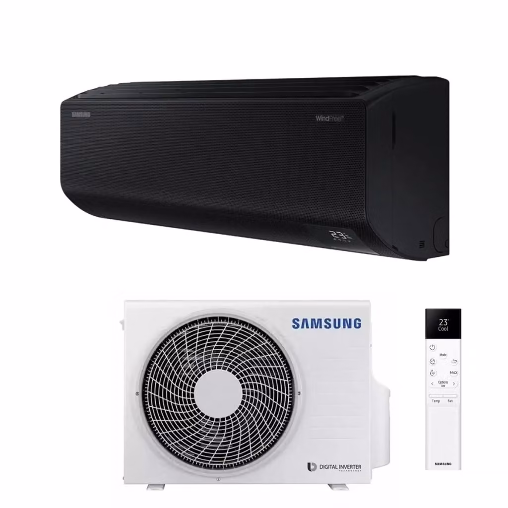 Condizionatore Samsung WindFree Black 9000 Btu F-AR09BLK R-32 con Wi-Fi Integrato e Classe Energetica A+++ – 2