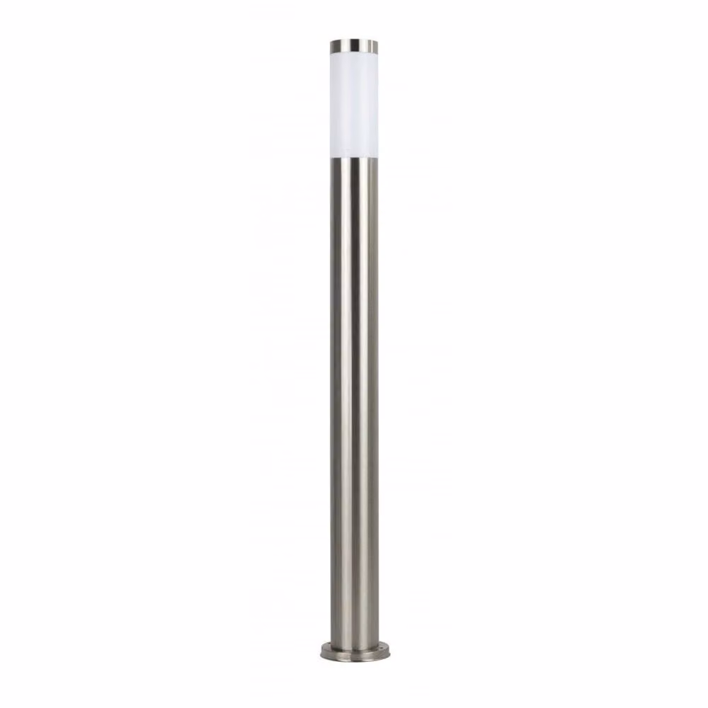 Lampada da giardino in acciaio inox 110 cm 1xE27 argento IP44 SU-MA Inox ST 022-1100