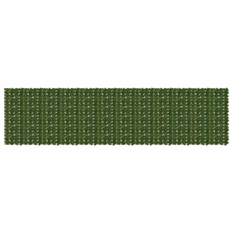 Schermo per balcone con siepe artificiale a foglie vidaXL, Verde, L: 600 cm, H: 150 cm
