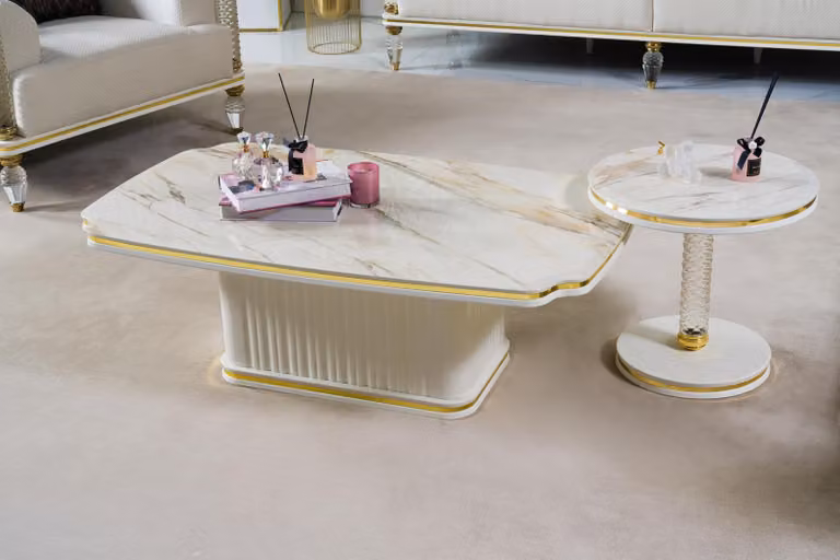 Couchtisch Wohnzimmertisch Luxus Couchtische Beistell Tisch Sofatisch Modern