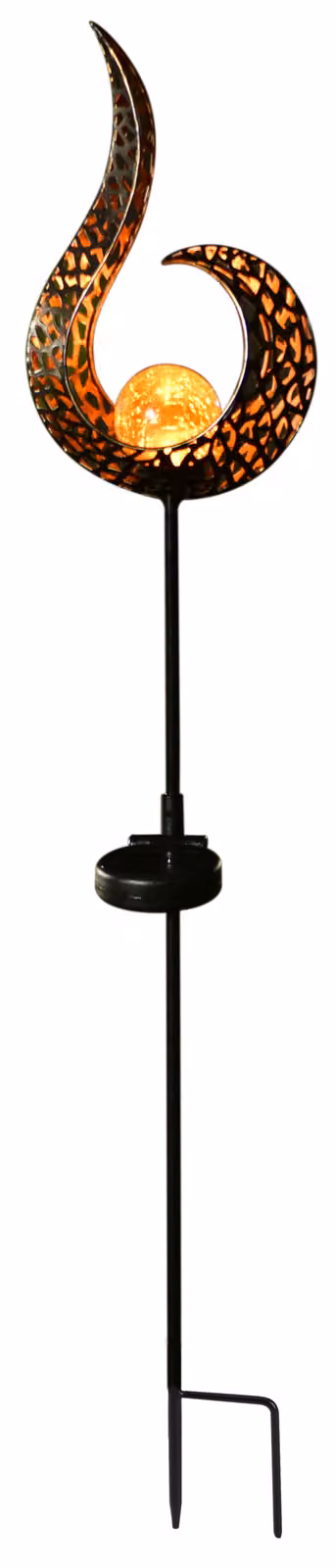Luce solare giardino lampada solare decorativa a fiamma per esterni luce solare 33530