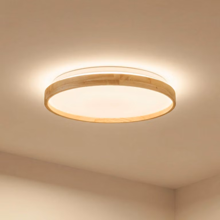 Plafoniera smart Mirren Lindby, dimmerabile, Soggiorno / Sala da pranzo, Plastica, Moderno