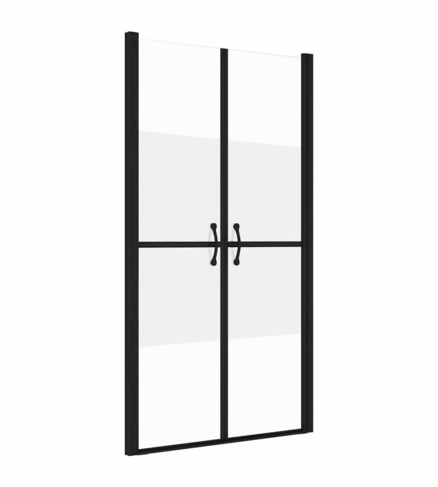 Porta per Doccia in Vetro ESG Semi Satinato vidaXL L: 78-81 cm, H: 190 cm – 2