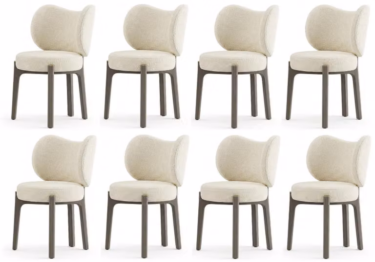 Sedie, stile moderno, beige, pratiche, compatte, morbide, comode, confortevoli