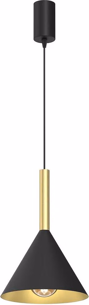 Lampada a sospensione PERU NERO 1xE27