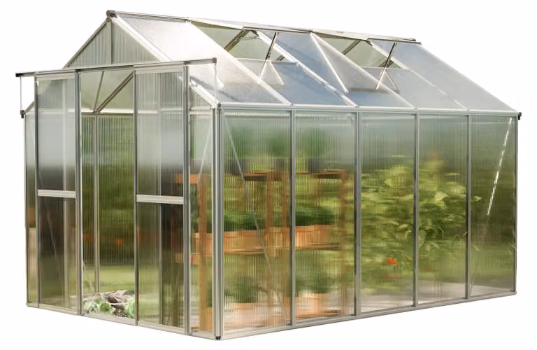 GFP Serra Saphir 5 telaio in alluminio 259 x 322 cm, lastre a doppia parete di 8 mm