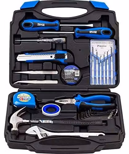 Set di 26 utensili manuali in valigetta