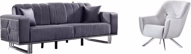 Sofagarnitur Wohnlandschaft Sitzgruppe Polstergarnitur Sofa Couchgarnitur Set 31