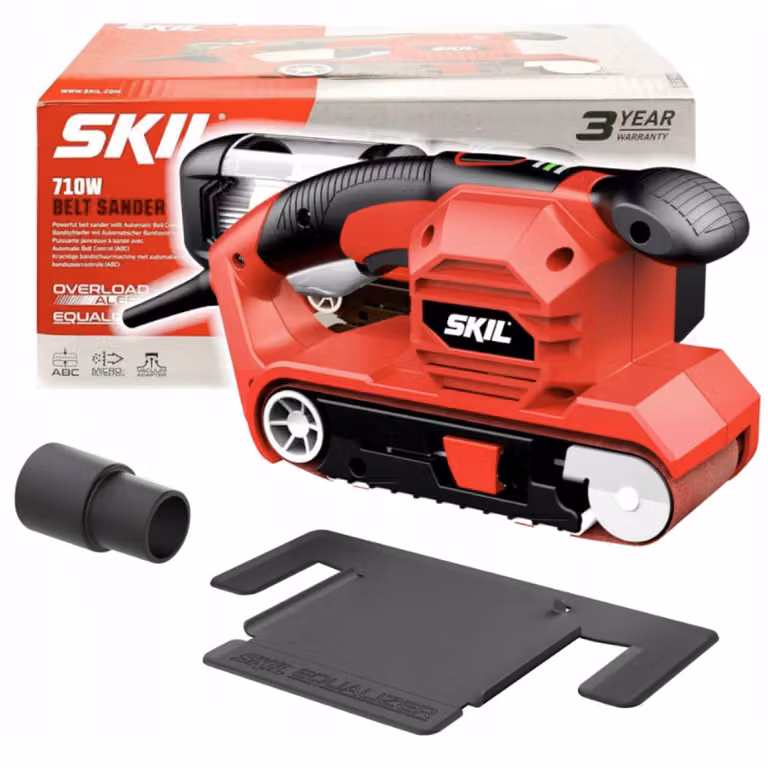 SKIL 7615 AB Bandschleifer (710 W, 320 m/min Bandlaufgeschwindigkeit)