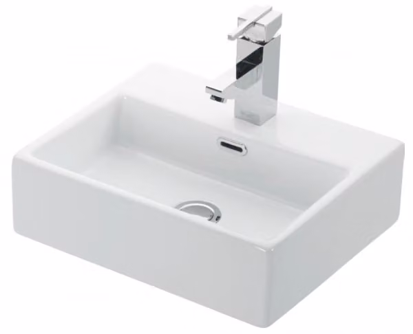 DAPHNE lavabo sospeso rettangolare 33x28x11,5 cm