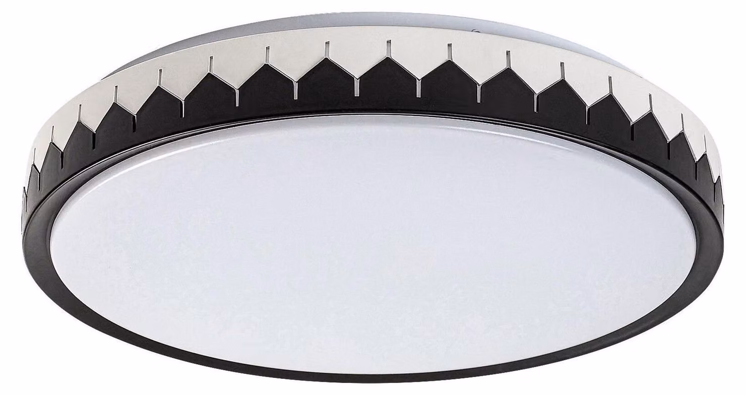 Rabalux 71303 Plafoniere Malin LED 24 metallo plastica nero/grigio