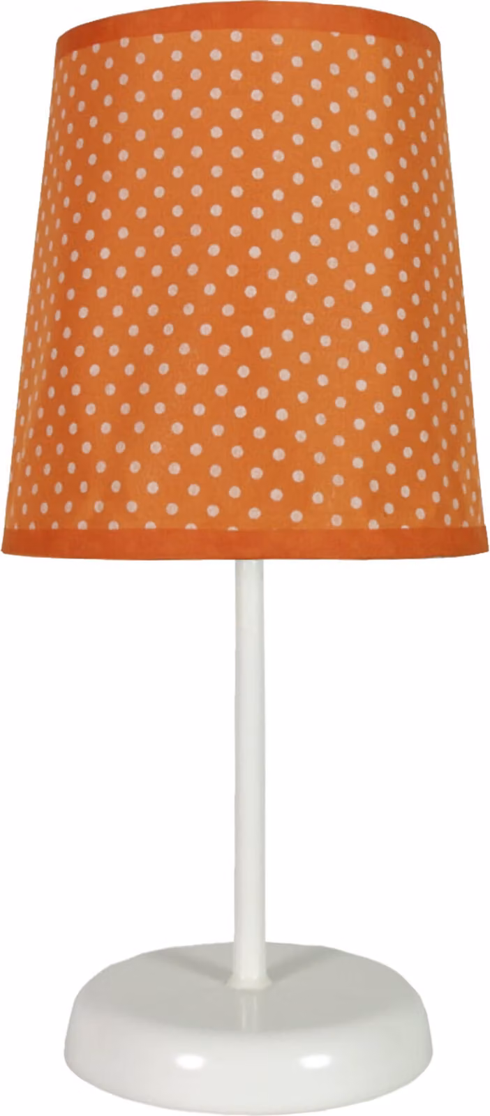 Lampada da tavolo GALA bianco-arancione 1xE14x40W in tessuto, dimensioni: 31x14x14 cm, IP20, Candellux