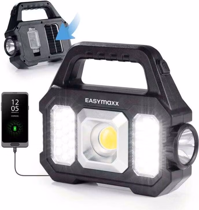 MAXXMEE 12899 flashlight Black Hand flashlight COB LED