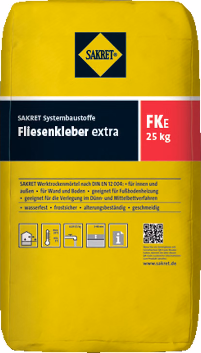 SAKRET Fliesenkleber extra FKe 25kg