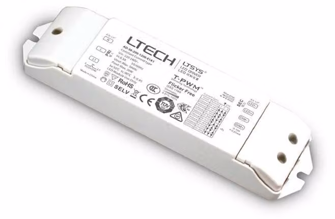Driver 1-10V Push 36 W Per Strip Led
