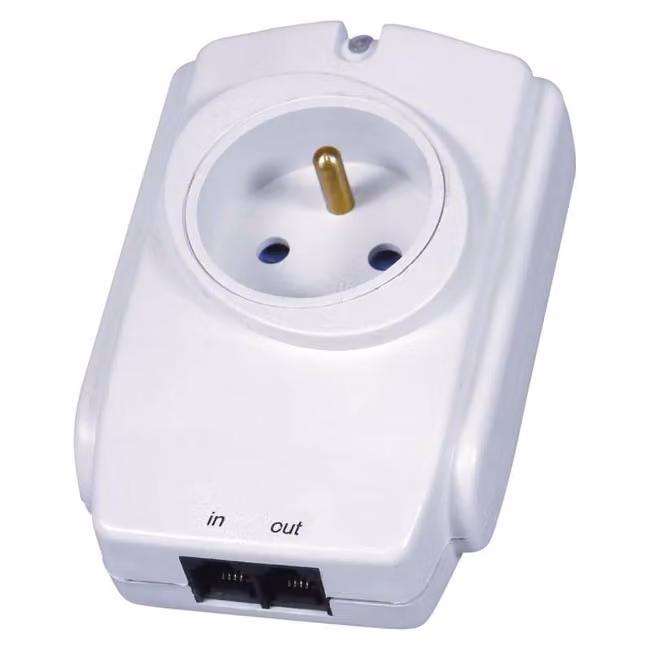 Limitatore di sovratensione 918J - accoppiamento, bianco 71025