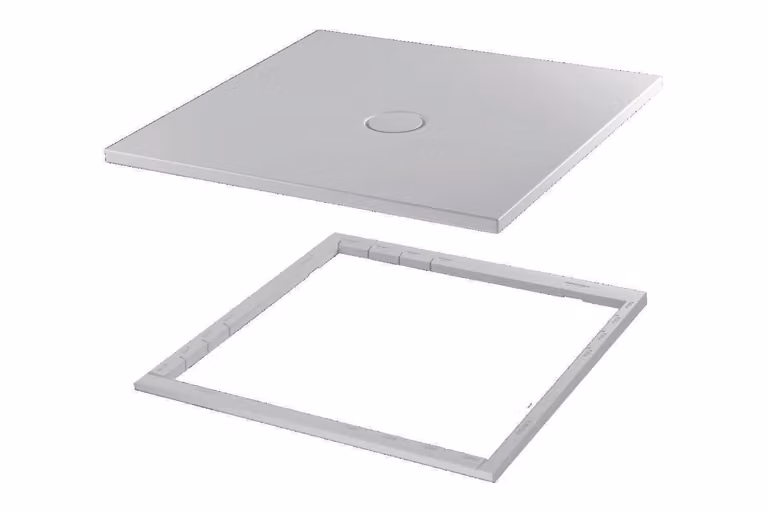 BetteFloor receveurs de douche avec support de receveur minimum, 900x800mm, 8751-430T1, 8751-430T1