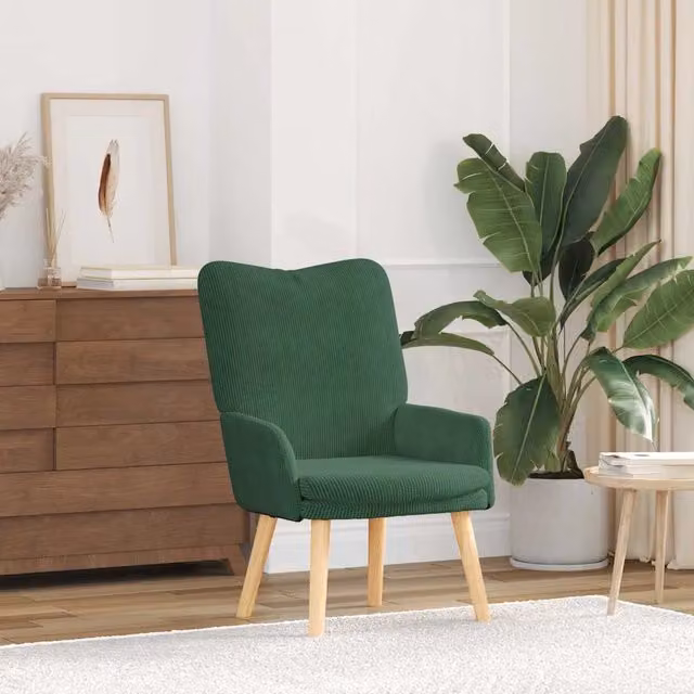 Divano Sedia-Poltrona Verde Giungla 63 x 67 x 94 cm Tessuto