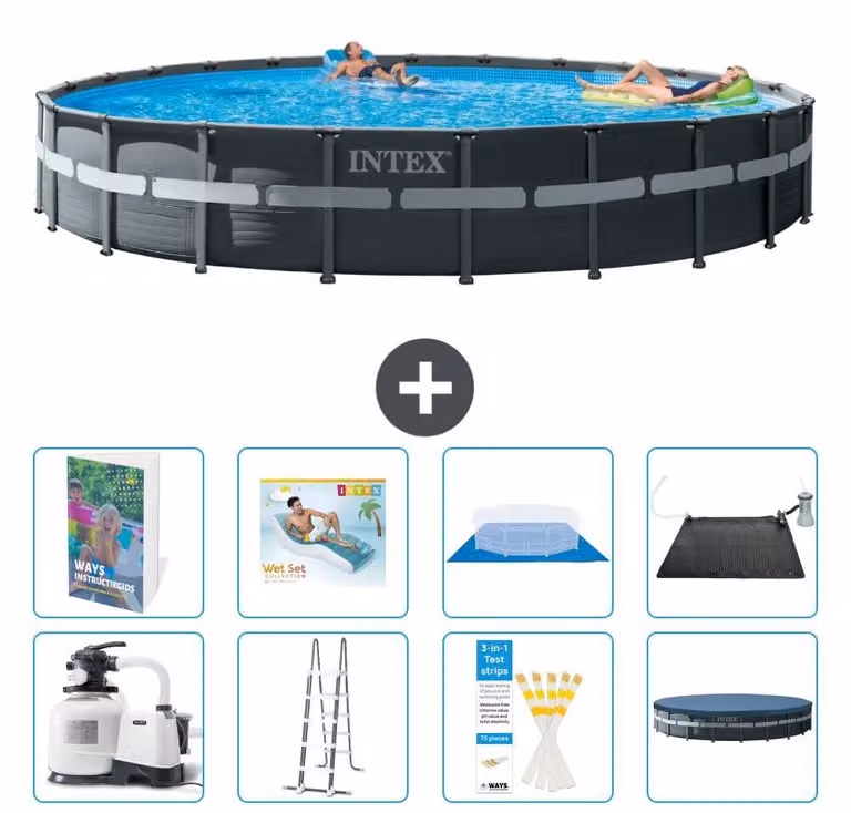 Ultra XTR Pool Rund - 732x132 cm - Set da 7 pezzi, modello S567