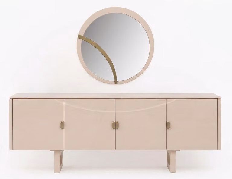 Mobile contenitore moderno con specchio e design elegante