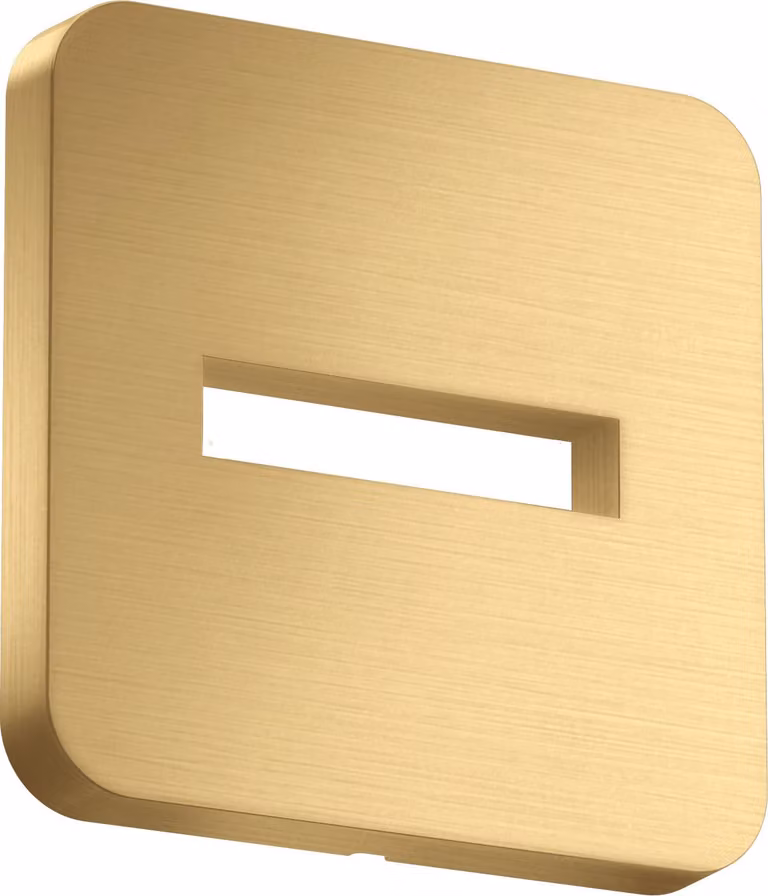 hansgrohe AXOR ShowerSolutions rosace, softsquare, 130x130mm, 35214250, 35214250