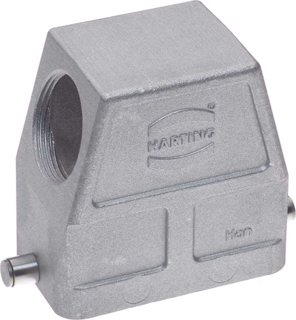 HARTING Han 10B EMC Contenitore tubolare alto, 1xM32 uscita cavo laterale, per 1 staffa (nella parte inferiore) - 1 pezzo